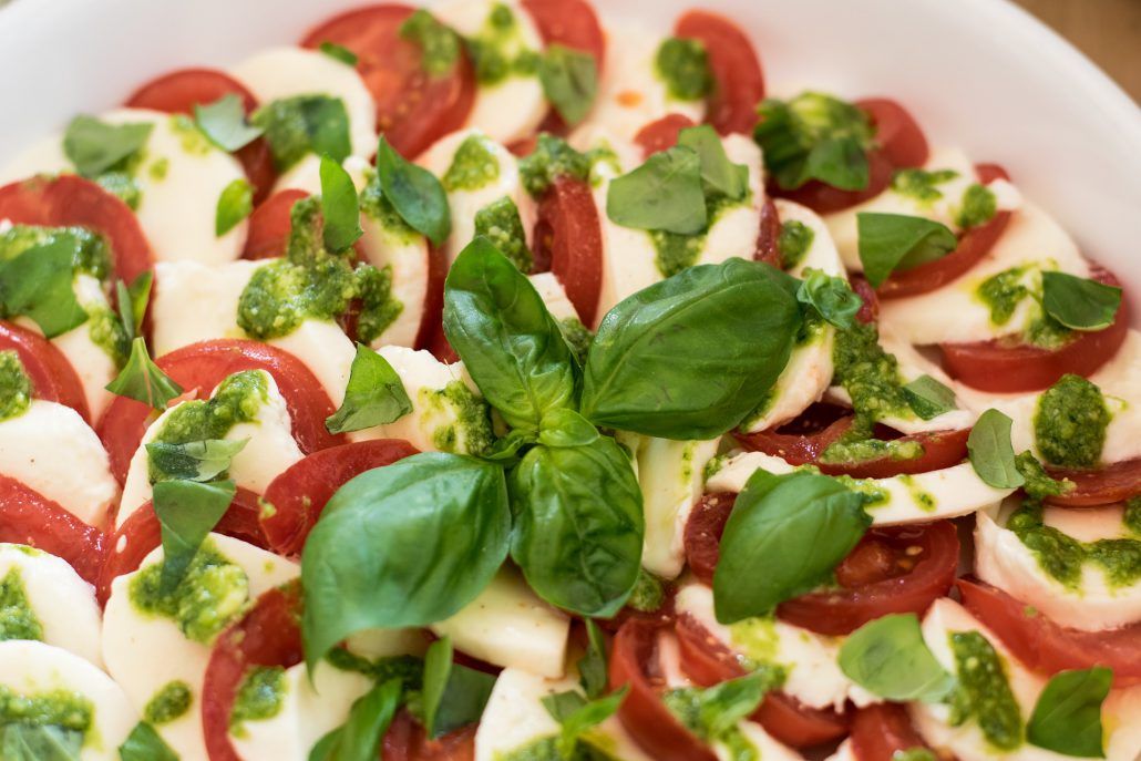Basil Tomatoes